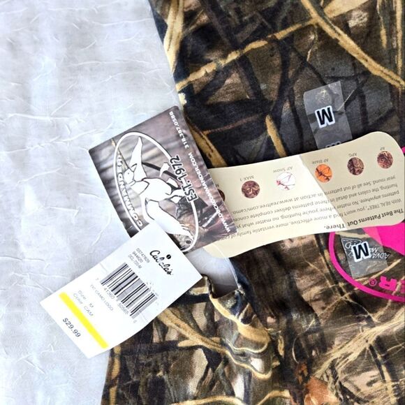 Duck Commander Kids Camouflage T-Shirt with Pink Logo - Picture 4 of 5